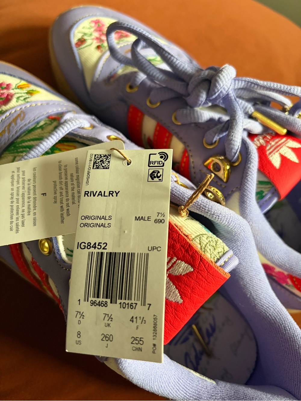 UnheardOf x Adidas Rivalry Low Grandma’s Couch 
purple size 8 - Picture 2 of 8